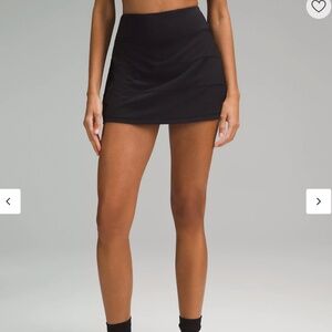 Lululemon Pace Rival Mid-Rise Skirt - NYU size 8 color black